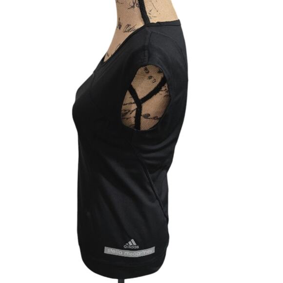 STELLA MCCARTNEY x ADIDAS TRACK VEST Running Active Shirt Size Medium - Picture 3 of 7